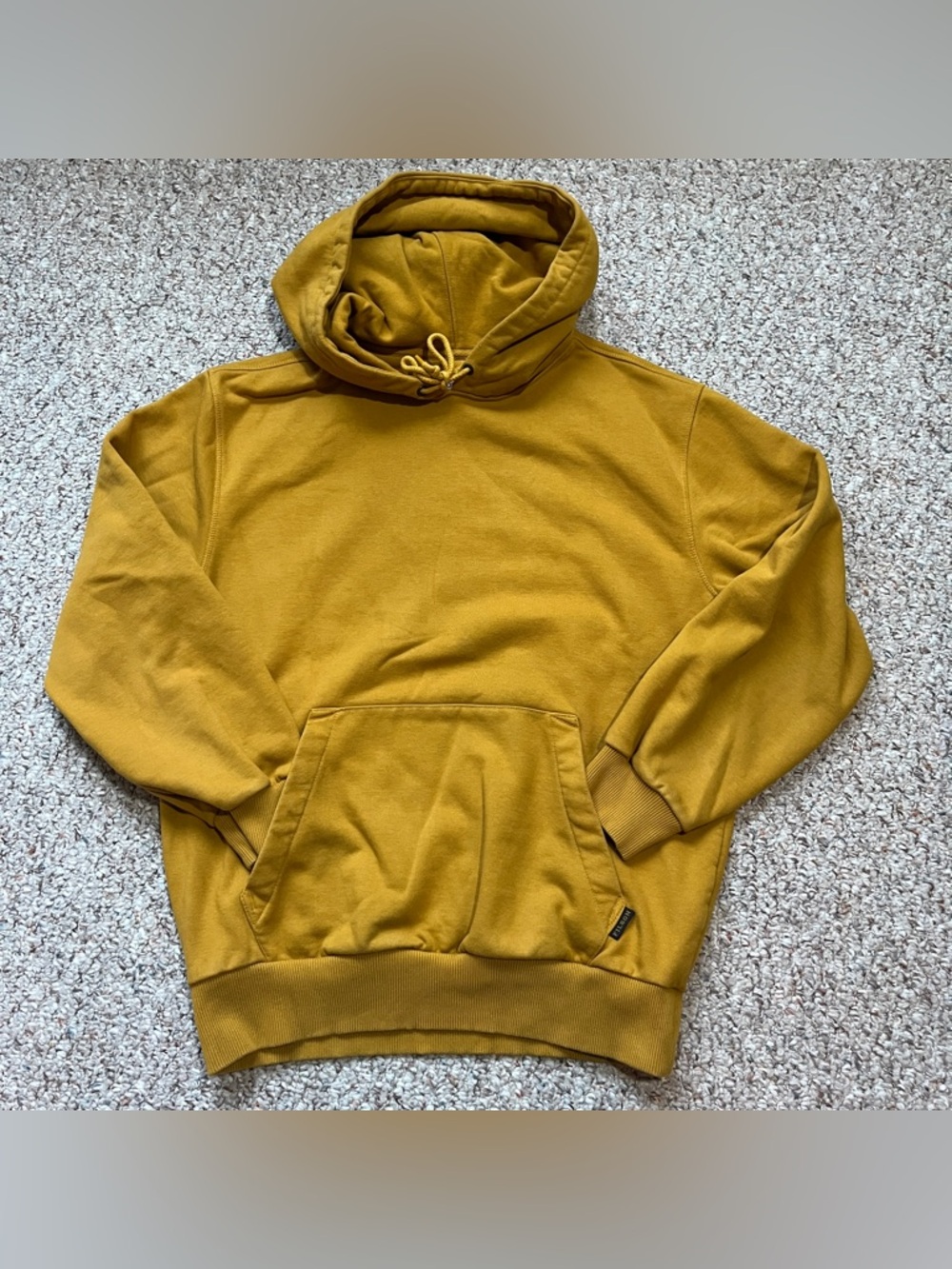 Filson prospector hoodie harvest gold men’s medium sweatshirt yellow